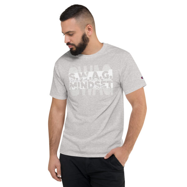 SWAG MINDSET - Men's Champion T-Shirt - Image 5