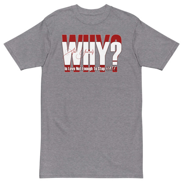 WHY? Men’s premium heavyweight tee - Image 6