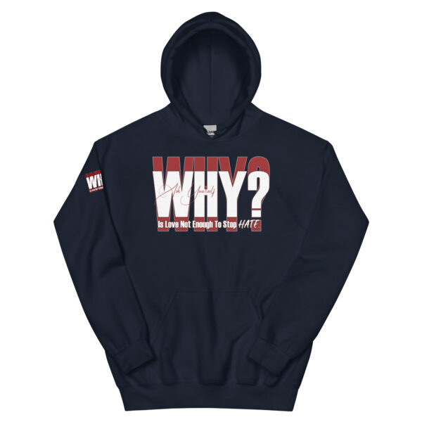 WHY? Unisex Hoodie - Image 6